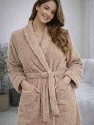 Albornoz unisex color arena