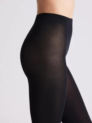 Panty Ysabel mora Negro 70 deniers tupido