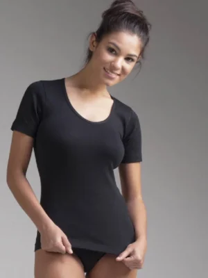 Camiseta interior manga corta Rapife color negro