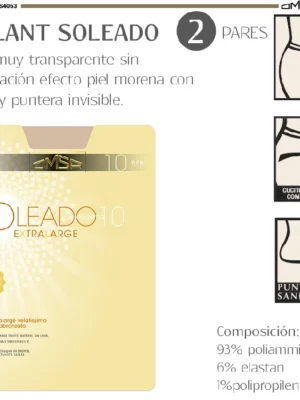 Panty de verano Omsa soleado 10 deniers