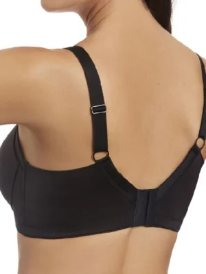 Sujetador Marla Copa C sin aros y con relleno foarm color negro espalda