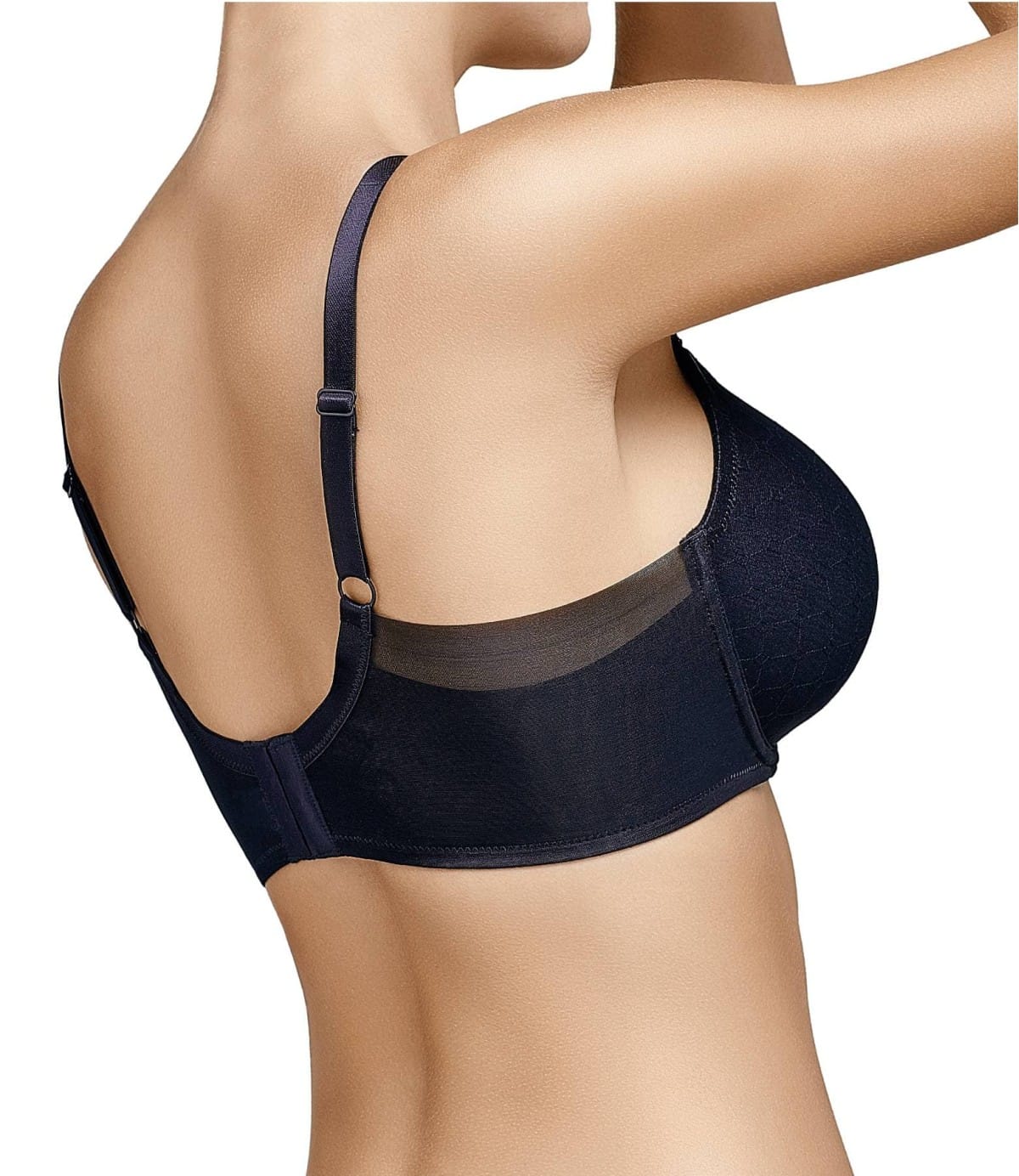 Sujetador Selene Katia copa D Color Negro. Anna de Cano.