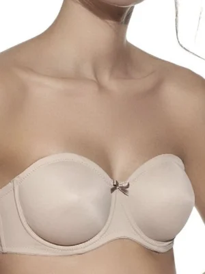 Sujetador sin tirantes Selene Joanna color tierra