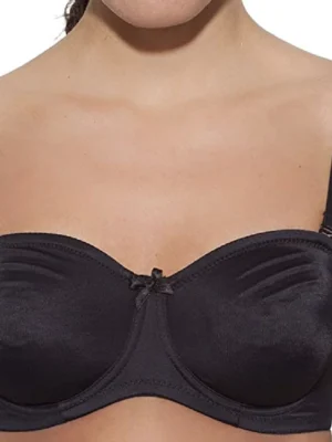 Sujetador sin tirantes Selene Joanna color negro