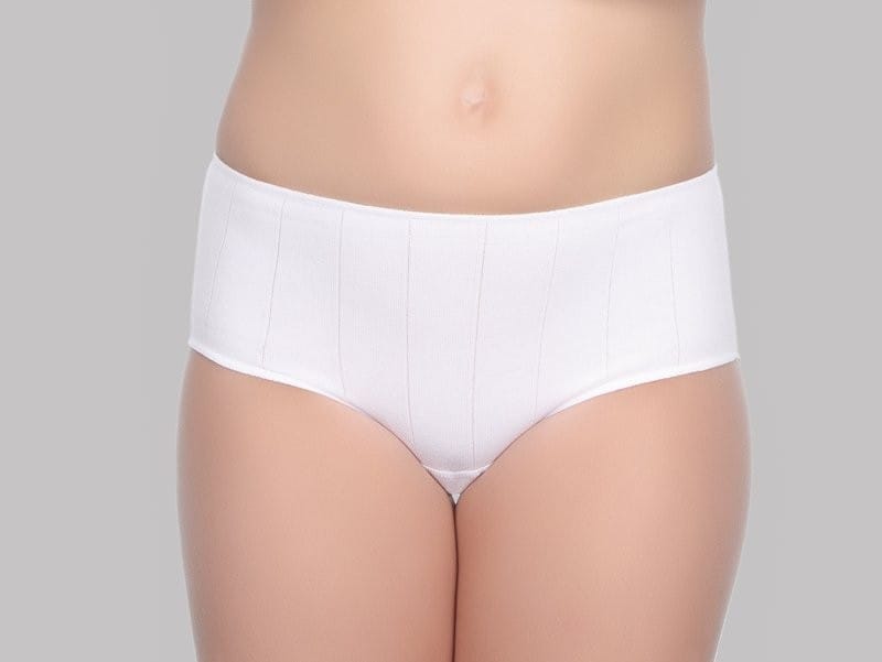 Pack de 6 bragas Naiara 221 infantil en color blanco de algodón